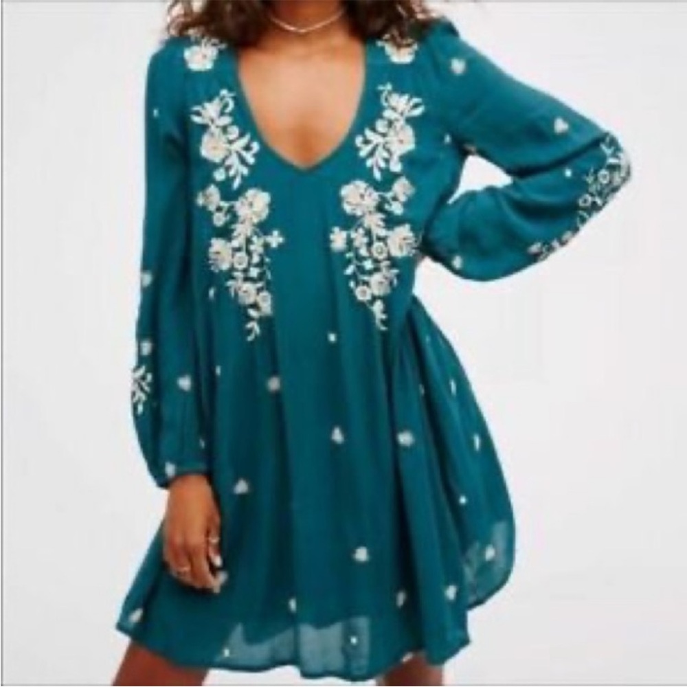 Women’s Free People Embellished Mini Dress- Size XS